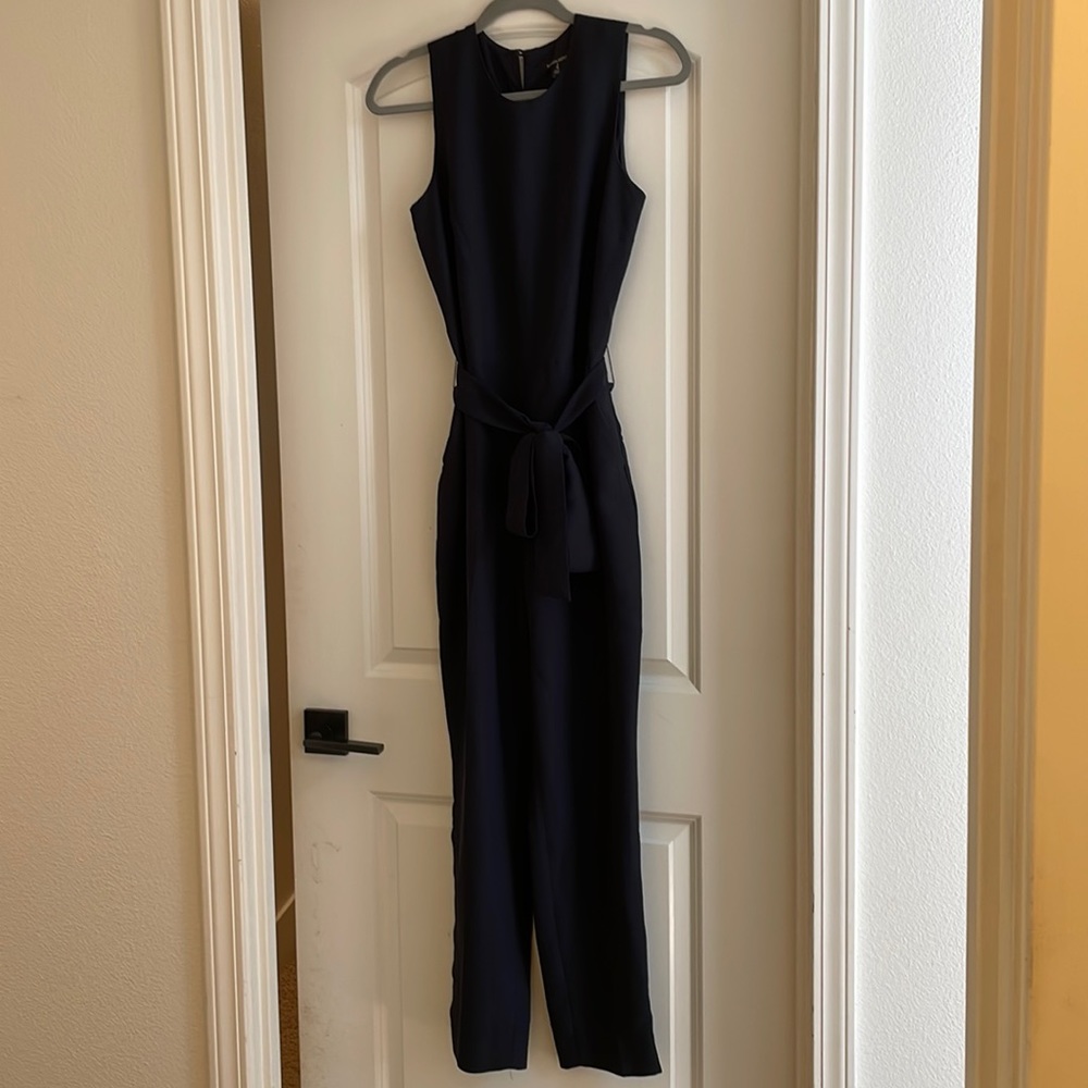 Navy blue Banana Republic jumpsuit